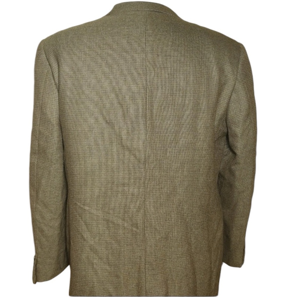 Ermenegildo Zegna Green Wool Sport Coat 45R - Picture 3 of 8